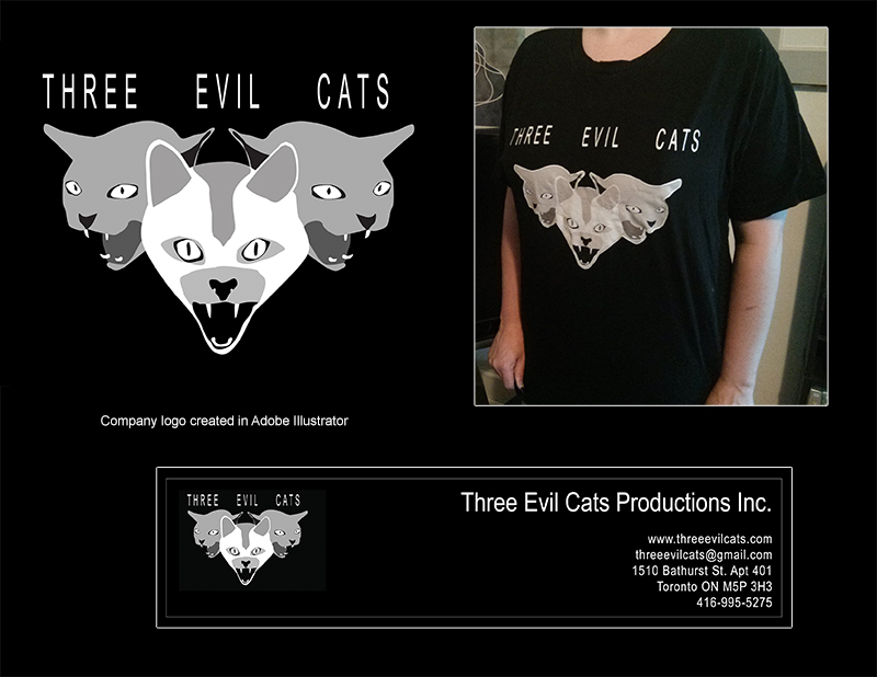 Three Evil Cats logo