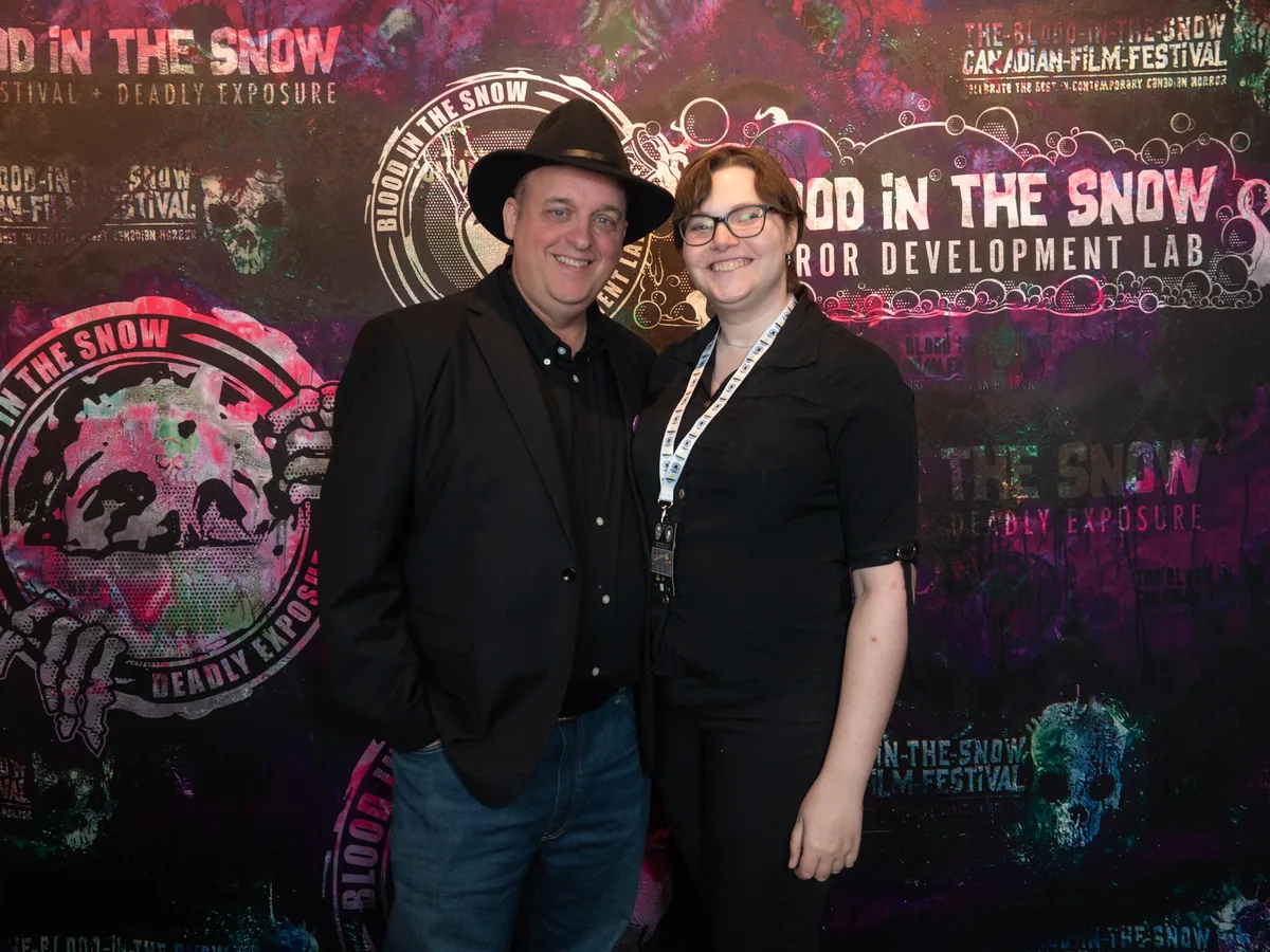 With filmmaker Alice BΓ©dard at the BITS 2025 Development Lab