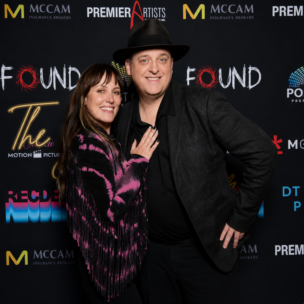 With Producer and actor Katisha Shaw at the 2025 Young Filmmakers Party